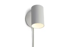 Spoton rund vegglampe GU10 med bryter