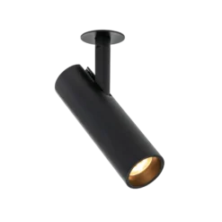 Tania Mini Slim Basic takspot for innfelling 9W 2700K RA90 Dimbar - Svart