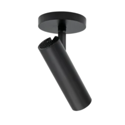 Tania Mini Slim Surface takspot 9W 2700K RA90 Dimbar - Svart