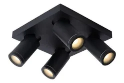 Taylor spot 4 lys IP44 baderom warm to dim 4x5W 2200-3000K