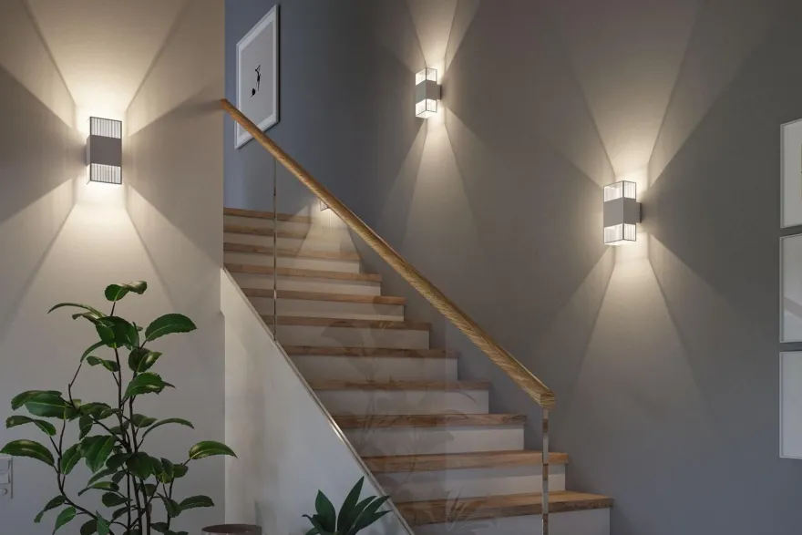 Tharin vegglampe opp/ned 2 x 3,7W 3000 Kelvin IP44