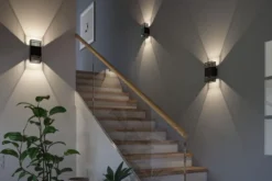 Tharin vegglampe opp/ned 2 x 3,7W 3000 Kelvin IP44