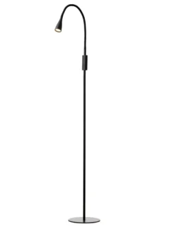 Twist gulvlampe 3W 3000K 3 step dim - Svart