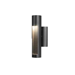 Udine vegglampe utendørs 12W 3000K IP44 - Svart