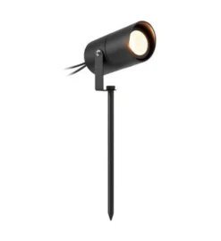 Unite 12 Hagespot 3W 3000 Kelvin utendørs IP44 - Utbyggbar - Svart
