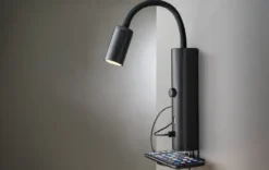 Vegghylle til Tube vegglampe