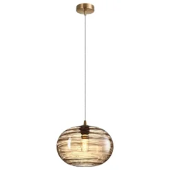 Verona takpendel 30 cm - Amber