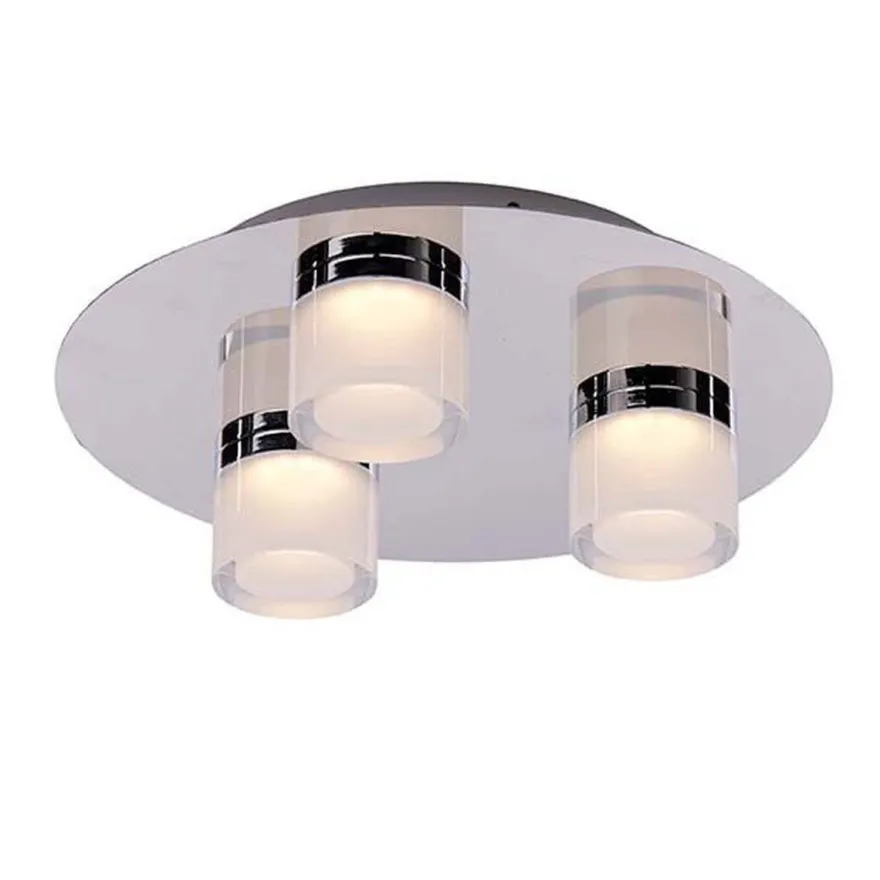 Vilmer taklampe for baderom 3 x 5W 3000 Kelvin IP21 - Dimbar