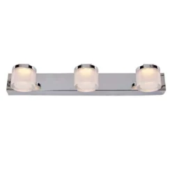 Vilmer vegglampe for baderom 3 x 5W 3000 Kelvin IP21 - Dimbar
