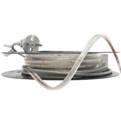 230V LED-Strip 9,2W 3000K IP65 Dimbar m/støpsel - 10 meter