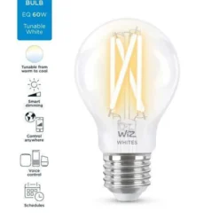 WiZ E27 Lyspære filament A60 6,7W Wifi - Justerbar fargetemperatur 2700-6500 Kelvin