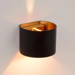 Xio round vegglampe opp/ned